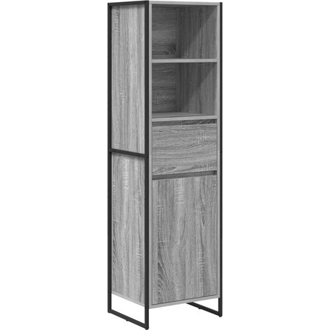 Maison Exclusive - Bücherregal Graues Sonoma 43 x 36 x 150,5 cm H