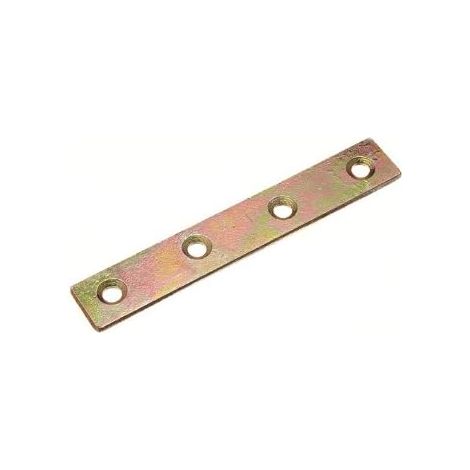YZP Lot de 2 plaques d'assemblage en acier 100 mm (1/2)