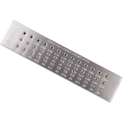 Poinçon À Trous Ronds - 39 Trous En 3 Rangées - Diamètres 0,26 À 2,80 Mm - Outil Pour Bijouterie - 1 Pièce