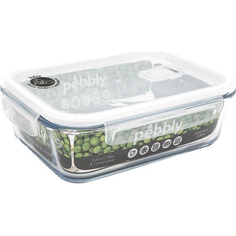 Aufbewahrungsbox rechteckig 1,5 l - Pebbly
