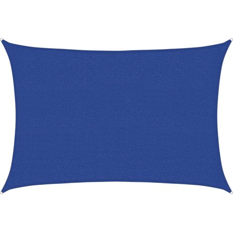 Maison Exclusive - Sonnensegel 160 g/m² Blau 2,5x4 m HDPE