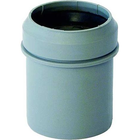 Aumento a incasso in polipropilene grigio per scarichi ad innesto : Diametro - 32x40 (1/2)