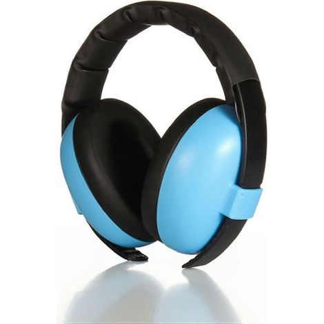 Casque antibruit pour enfants, protection auditive, casque insonorisé pour dormir, bleu (1/4)