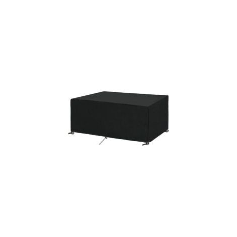 Housse Salon de Jardin180x100x75cm - Protection Bache Table de Jardin Mobilier Extérieur - Imperméable - Coupe-Vent - Anti-UV - Résistant Au Froid (1/5)