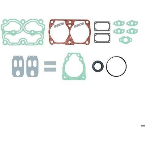 Kit de reparación, juntas y álabes de compresor Iveco EuroTech, EuroStar  82mm, 600cc