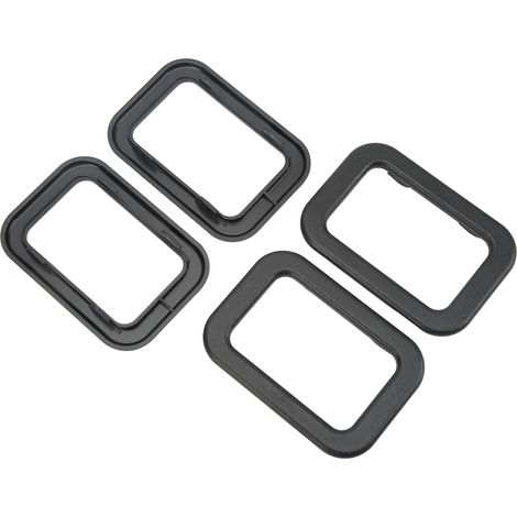 Garniture de poignée de porte intérieure 51211876043, cache de poignée de porte de remplacement pour BMW Série 3 318i (1/5)