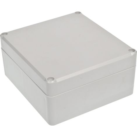 Boîtier RS PRO en ABS, 125.3 x 115.4 x 58.05mm, Gris IP67, Blindé ( Prix pour 1 ) (1/3)