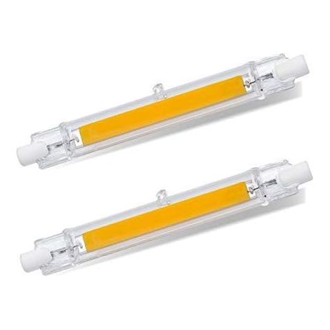 Lampadina LED R7S 118mm Bianco freddo 6000K, 1200LM, R7S 13W COB LED equivalente a alogena R7S J118 100W 120W, angolo del fascio a 360 gradi, non dimmerabile, LED R7S sottile da 118mm per plafoniera/i (1/5)