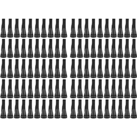 Doigts plumeuse poulet Épilation volaille 100pcs, caoutchouc noir Éleveurs, industriels (1/4)