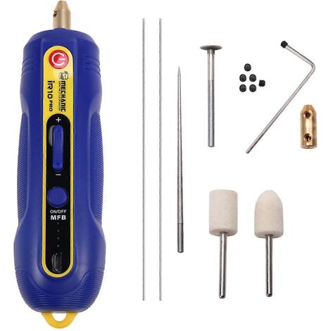 MECHANIC IR10 PRO OCA Téléphone LCD Décolleur Spatule Outil de Décollage Stylo à Retrait de Colle à Vitesse Réglable Bleu (1/5)