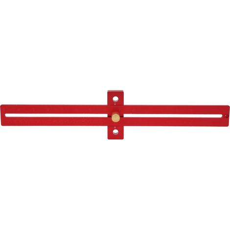 Règle de traçage pour le travail du bois, localisateur de ligne de type T, outil de mesure en alliage d'aluminium 0-370mm
