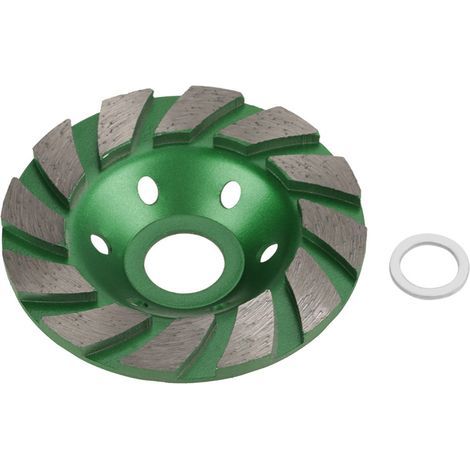 Meules diamantées en béton, meule coupe, bonne conductivité thermique, grain abrasif fort pour le polissage de la céramique, pierres, pierre, (1/5)