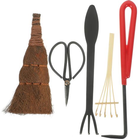 Kit Bonsaï Ensemble Outils De Précision pour Transplantation Et Plantation De Petits Bonsaïs Intérieur Outils De Jardinage à Main (1/5)