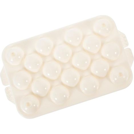 Moule à Glaçons Rond avec Couvercle Amovible en Pp 13 Cavités Flexible (1/5)