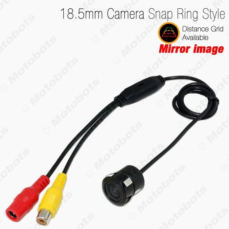 18.5mm punch-hole car camera, universal high-definition reversing rearview camera, reversing image. (1/4)