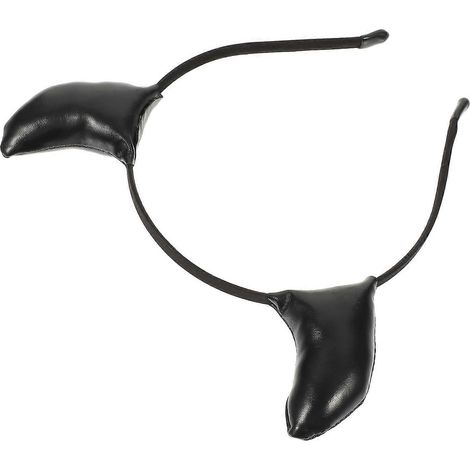 Serre-tête cornes de cosplay, style Halloween, mascarade, carnaval, enfants, femmes, noir, 1 pièce (1/5)