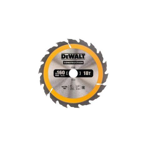 Lama per sega Dewalt 160x20mmx30z