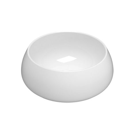 Lavabo en céramique Ø 35 cm Globo T-EDGE Le Ciotole TE035BI  Blanc - Céramique