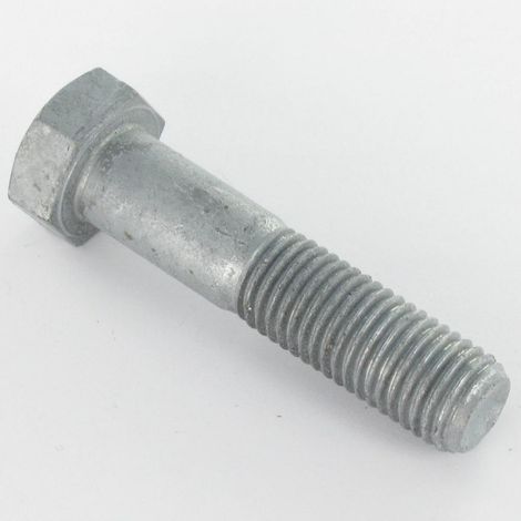 Corps de boulon filetage partiel Tête hexagonale TH M12X40 Classe 8.8 Forte tenue à la corrosion Acier galvanisé à-1 pièce
