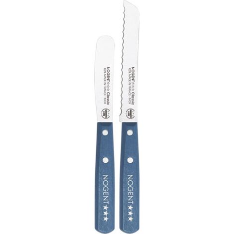 Duo-Set Frühstücks-Toastofen + Blau-Paon-Krüstbrot - Classic Holz - Nogent