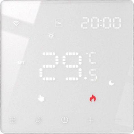Thermostat intelligent MOES Tuya ZigBee, contrôleur de température programmable pour Alexa et Google Home, chauffage au sol à eau (1/5)