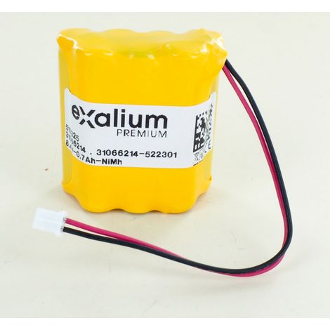 Batterie 8.4V 0.7Ah NiMh pour tableau d'affichage BODET