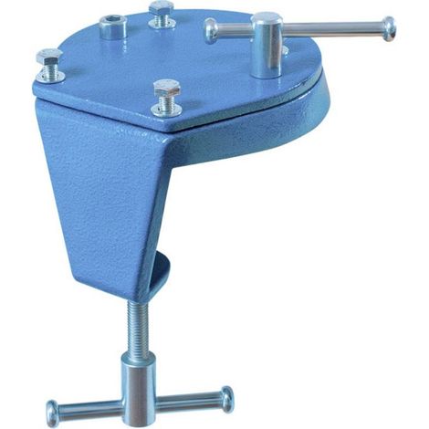 Morsetto rotante per spessore tavolo da 10 a 60 mm, ganascia B.120 mm, dimensioni 115/120 mm (1/4)