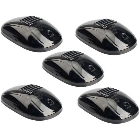 Lot de 5 feux de toit de cabine de rechange avec 12 LED de séparation de fumée pour Dodge Ram 1500 2500 3500 4500 5500 2003-2018 Pickup Trucks (1/5)