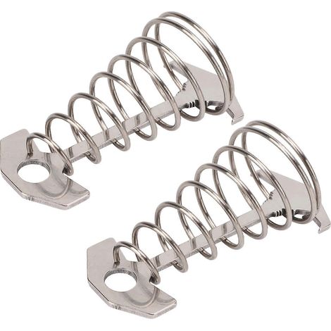 Solution de ressort de compression polyvalente pour les besoins extérieurs, conception unique de comblement des espaces avec longueur réglable, boucle à ressort en alliage d'aluminium assurant (1/5)