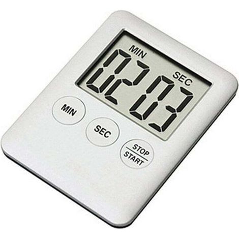 Digitale LED-Küchenuhr, tragbarer elektronischer Countdown-Timer, Medikamentenerinnerung (1/4)