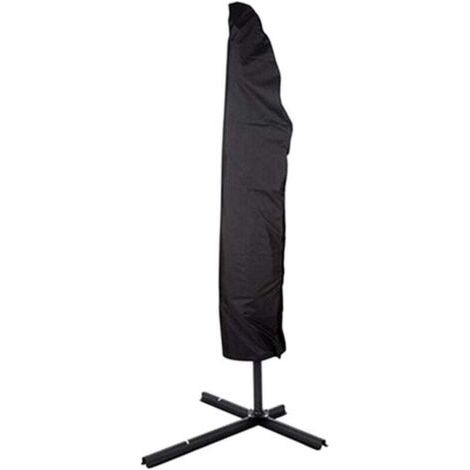 Ciel-Housse de Protection pour Parasol Déporté Couverture pour Parasol en Plein Air en 210D Oxford Tissu Imperméable Anti-UV Poussière Intempéries (205cm) (1/5)