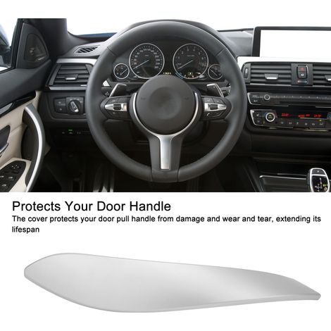 Protector interior de manija de puerta ABS para BMW Serie 3 F30 F31 F34 Serie 4 F32 F33 F36 (1/5)