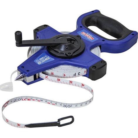 Faithfull Fast Rewind Open Long Tape 30m/100ft (Width 13mm) FAITMFG30N