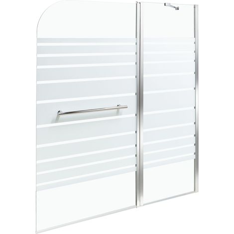 Shower Bath Screen TUAPI 1400 x 1200 mm Silver (1/5)