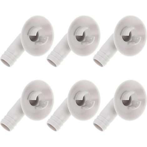 pièces de raccord coudé pour tuyau d'évacuation de climatiseur-6.00X4.50X3.80CM (1/4)