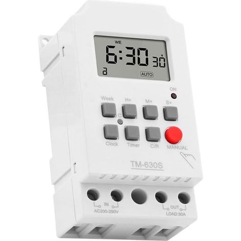 Relais temporisé numérique programmable avec mémoire de (1/2)
