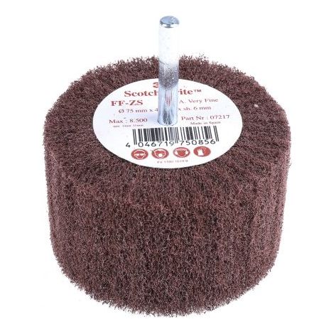 3M – Roue à lamelles 75 mm – Grain très fin pour polissage métal – Élimination oxydes et peintures – Compatible meuleuse et perceuse (1/4)
