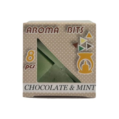 Cialde di cera profumate al cioccolato e alla menta (1/5)