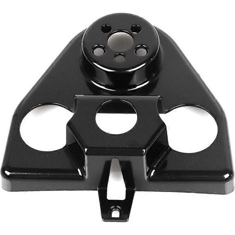 Cubierta negra para elevador de manillar para Harley Road King FLHR Custom 2003-2013 (1/5)