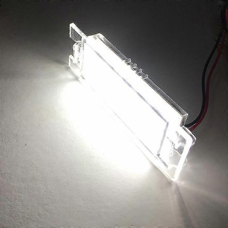 2 Stück Auto-LED-Kennzeichenbeleuchtung für Opel Corsa C D H J Insignia LED-Kennzeichenbeleuchtung
