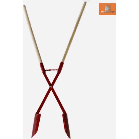 Erdlochausheber mit Stiel (90-200mm) Handbagger, Lochspaten