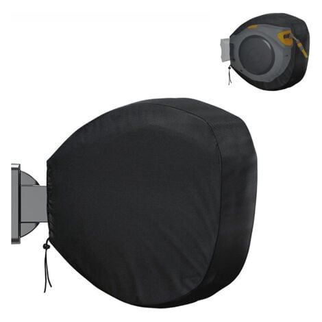 Housse de dévidoir de Tuyau de Jardin rétractable en Tissu Oxford 420D résistant aux intempéries, Housse de Protection pour Enrouleur de Tuyau d'arrosage pour Rangement de Tuyau d'extérieur (1/4)