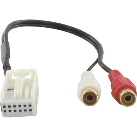 Cable adaptateur AUXRCA compatible avec Mercedes avec Audio 2030 ap2004 - RAH3194