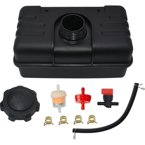 34156A Depósito de combustible de 4 litros con tapa para Tecumseh H35 HS40 HM80 HM100 HMSK80 OHSK120 Sustituye a 34156 34156A 37290 (1/5)