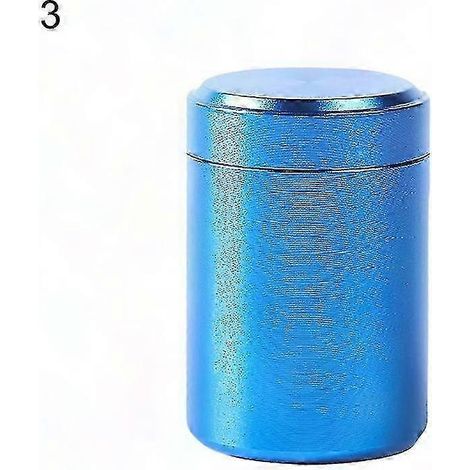 Boîte de rangement étanche en aluminium 70ml pour herbes et épices, pot hermétique anti-odeurs, contenant à condiments, petit récipient de stockage parfumé (1/5)