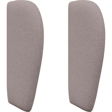 Maison Exclusive - Kopfteil Ohr Taupe 40 x 23 x 6 cm Stoff