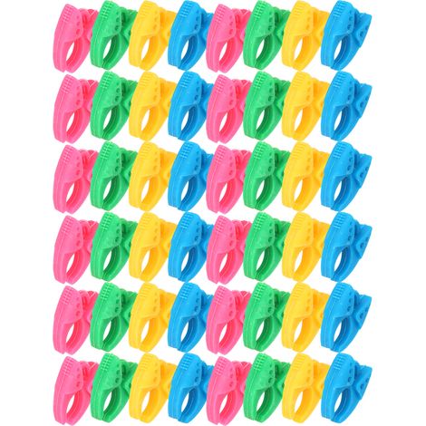 48 Pièces Bobineurs en Silicone pour Rangement de Fils à Coudre, Accessoires pour Machine à Coudre (1/5)