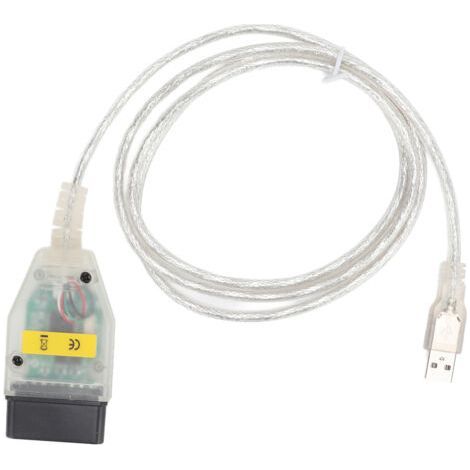 Cable de diagnóstico para automóviles MINI VCI OBD2, conector J1962 de 22 pines, chip SMD para software OEM TIS. (1/5)