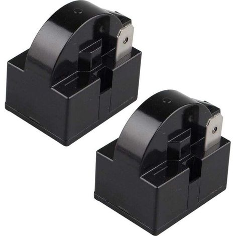 Relais de démarrage PTC UlisemPack 15 Ohm 220 V, unipolaire, pour compresseur de réfrigérateur/congélateur, noir (30 cm)