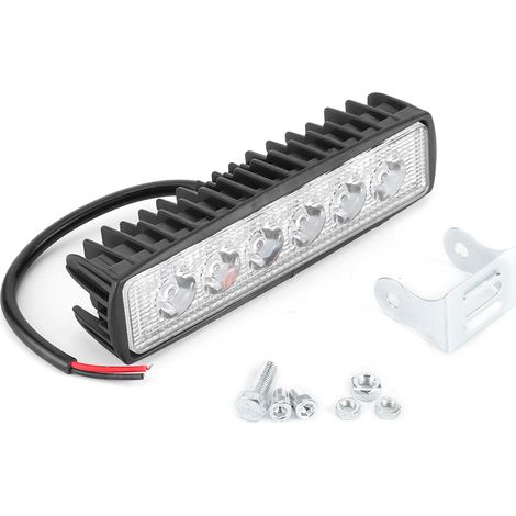Phare de travail LED 6 LED 18W super lumineux pour SUV moto bateau, faisceau large/ciblé (1/5)
